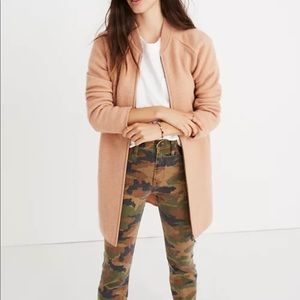Madewell Bomber Sweater Jacket XXS